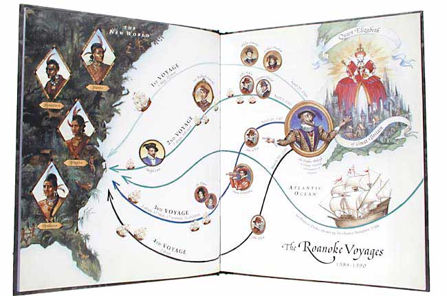 The Roanoke Voyages 1584-1590